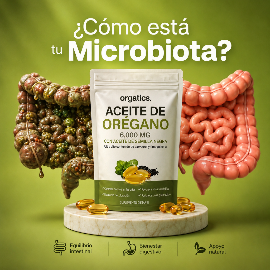 Cápsulas de Aceite de Orégano 6000mg + Semilla Negra