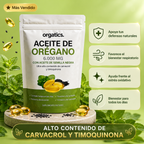 Cápsulas de Aceite de Orégano 6000mg + Semilla Negra