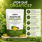 Cápsulas de Aceite de Orégano 6000mg + Semilla Negra